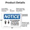 Signmission Tot Playground Appropriate For, 14 in W x Rectangle, Plastic OS-2PACK-NS-P-1014-L-18701 - alternate 5